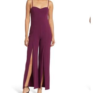 Bebe Scuba Crepe Jumpsuit Size Small Women’s Brand New With Tags